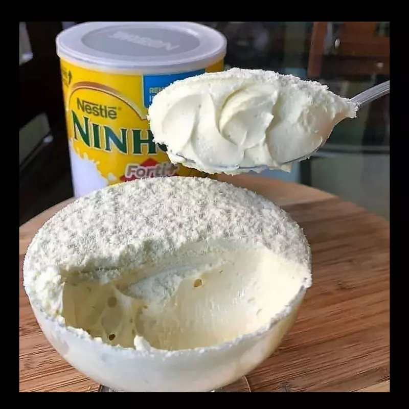 Mousse de Leite ninho