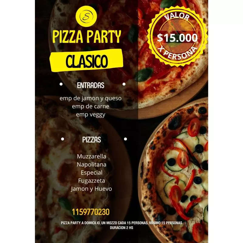 PIZZA PARTY CLASICO