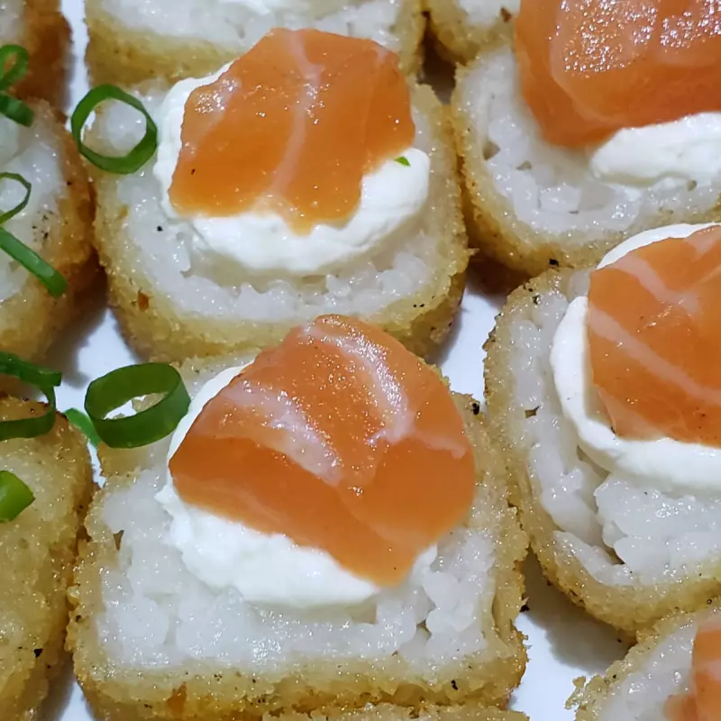 5 UNID. HOT DE  SALMÃO