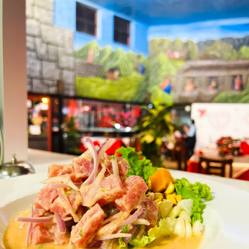 ceviche de Atún