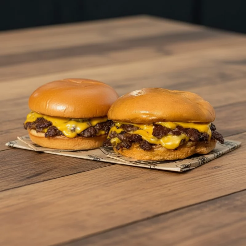 Promo - 2 Cheese Triple + Papas