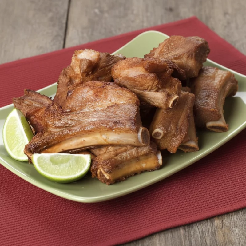 Costelinha de porco frita
