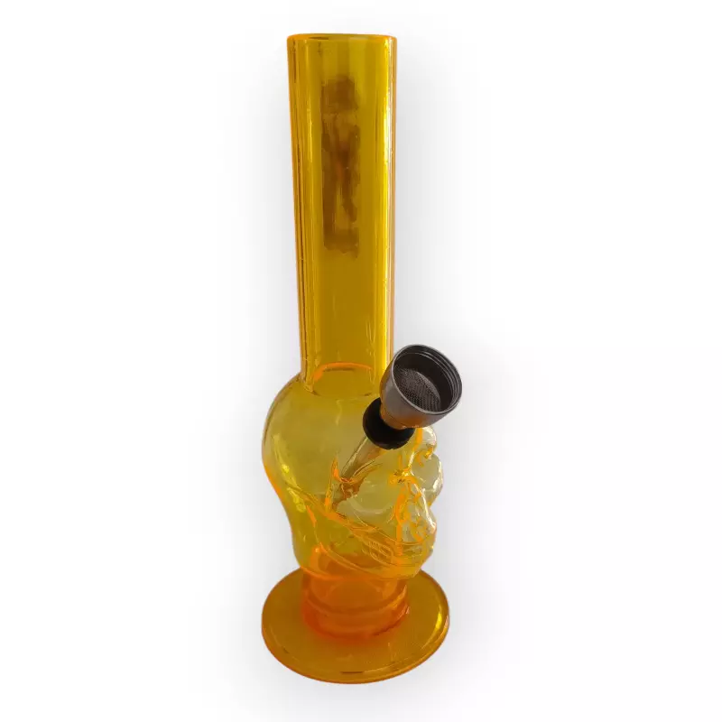 Bong Acrilico  Caveira 14cm
