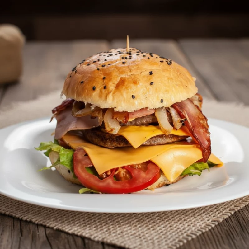 Hamburguesa " El Puesto "