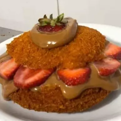 Acarajé com Nutella