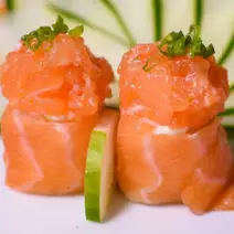 4 Peças de Joe Joe de Salmão