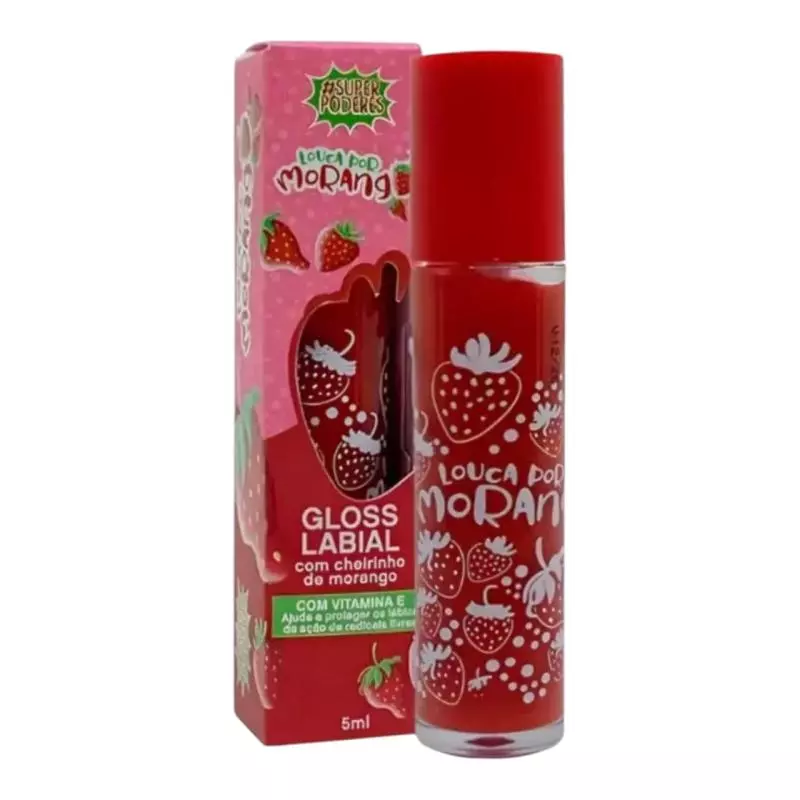 GLOSS LABIAL LOUCA POR MORANGO