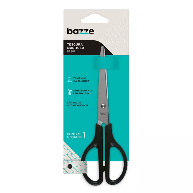 Tesoura Multiuso B7201 17,0cm Bazze