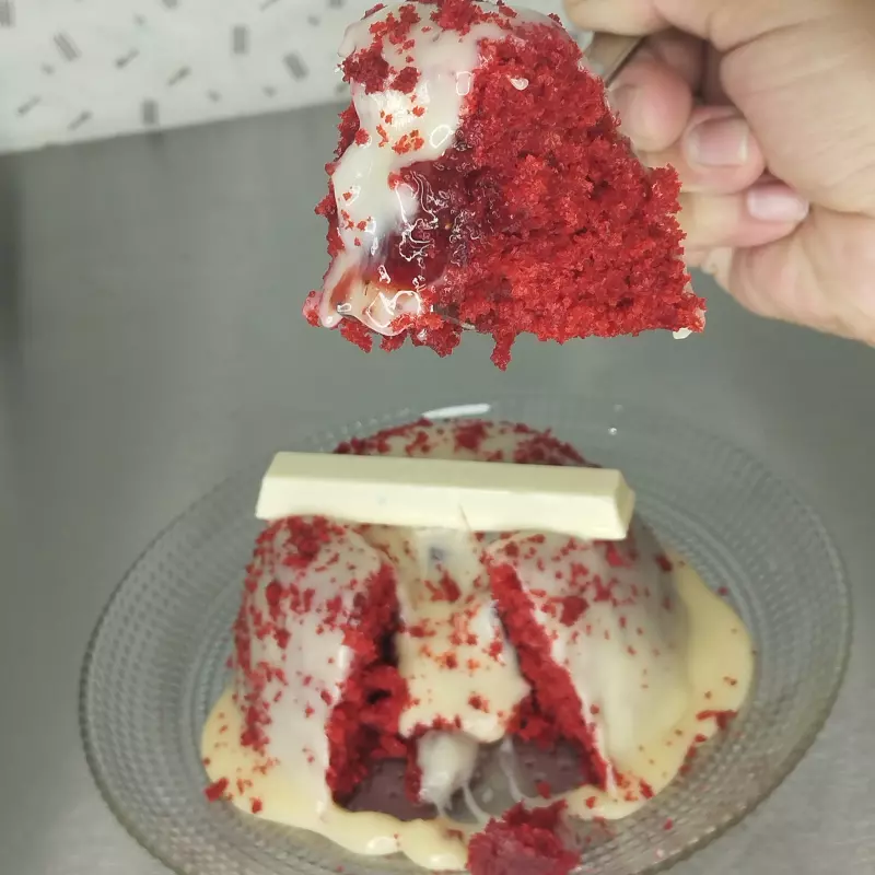 Mini Vulcãozinho - Red Velvet