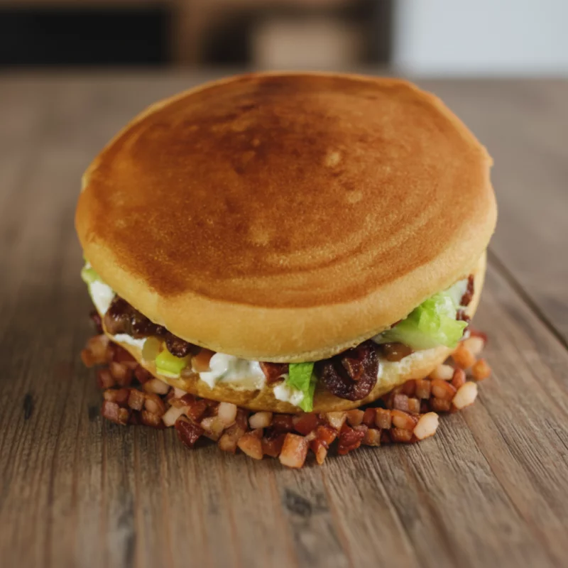 Pox Coração de Frango c/ Bacon(peq.)