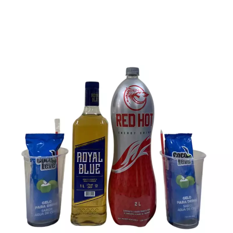 Combo Royal Blue / Red Hot