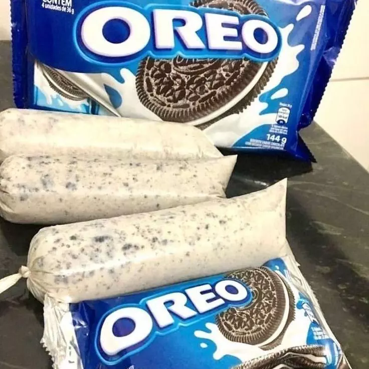 Geladinho gourmet Oreo