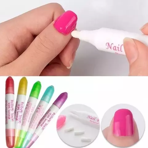 Plumón corrector para uñas