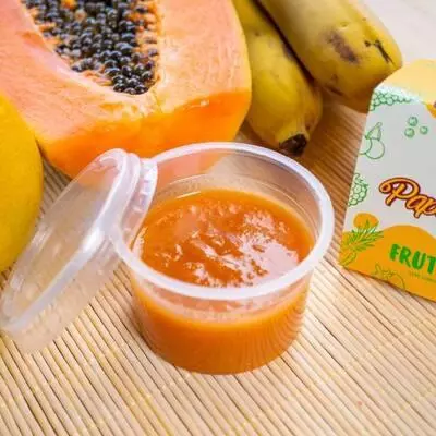 Sorvete mamão e laranja +6m