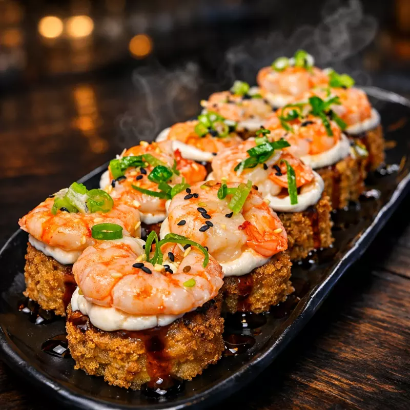 Hot Roll de Camarão