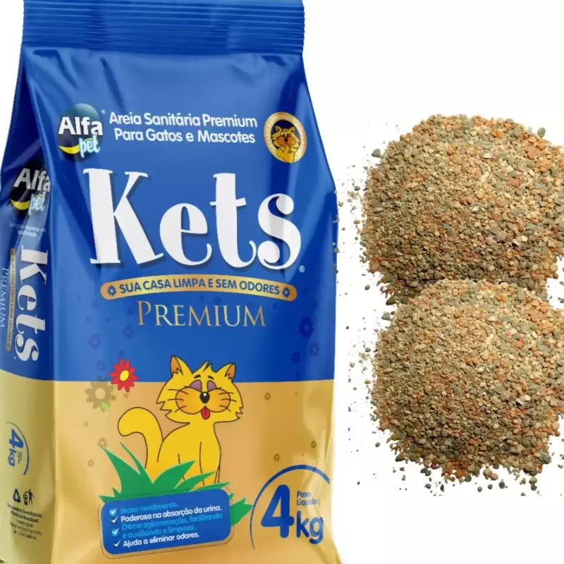 AREIA KETS PREMIUM 4 KG (166)