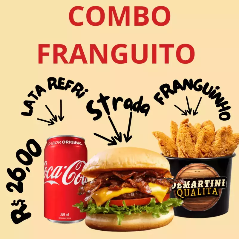 STRADA + FRANGUITO + LATA