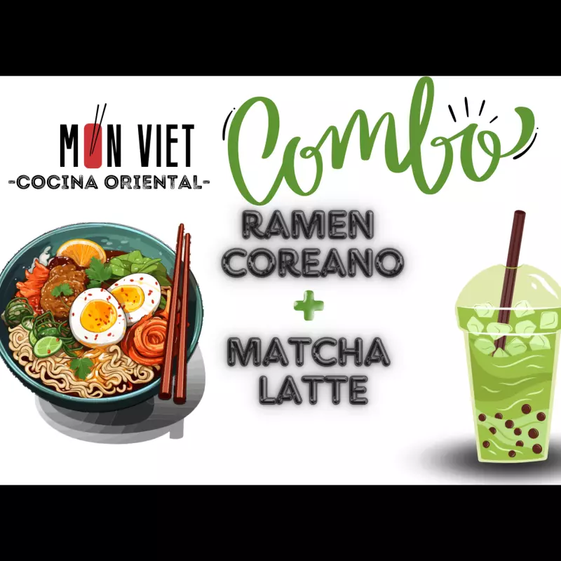 COMBO RAMEN + MATCHA