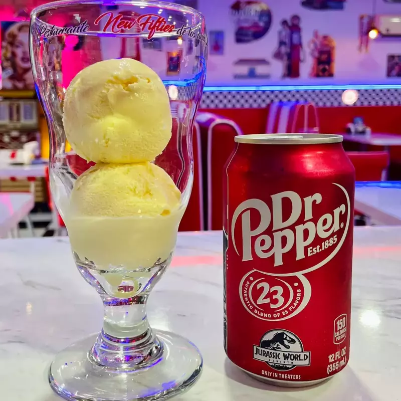 ICREAM SODA DR PEPPER