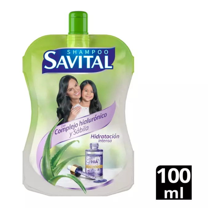 Shampoo SAVITAL Hialuronico y Sabila