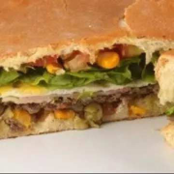 Xis Calabresa com Bacon