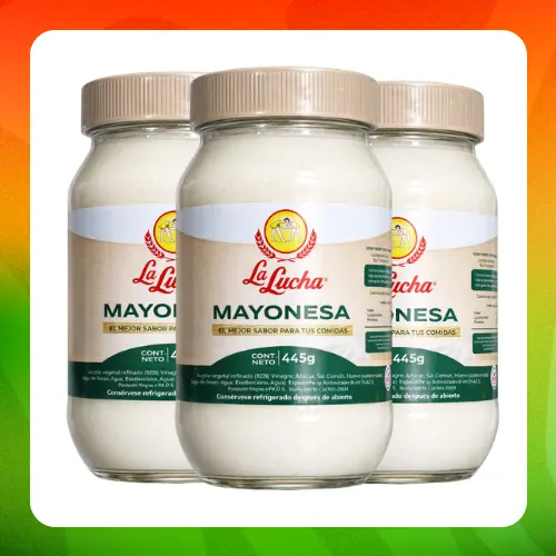 Bulto La Lucha Mayonesa 445g