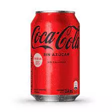 Coca cola sin azucar/zero