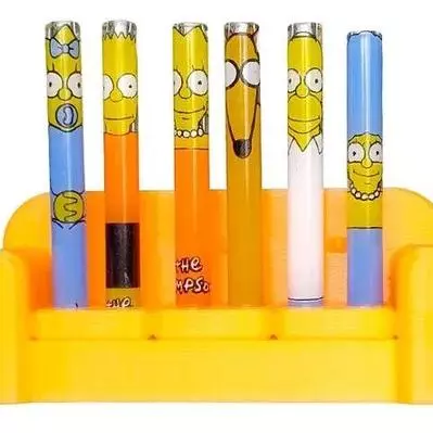 Piteiras de Vidro Longa Os Simpsons