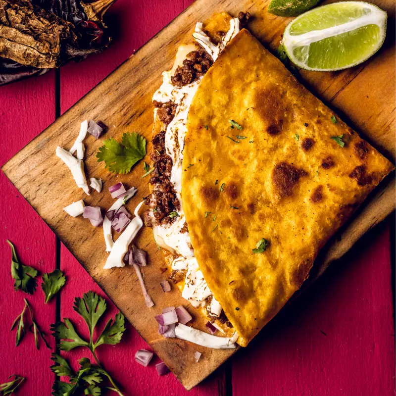 Quesadilla de Longaniza