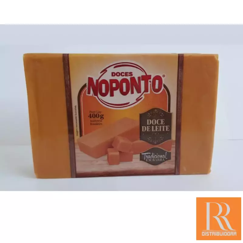 NOPONTO DOCE DE LEITE EM BARRA 400G