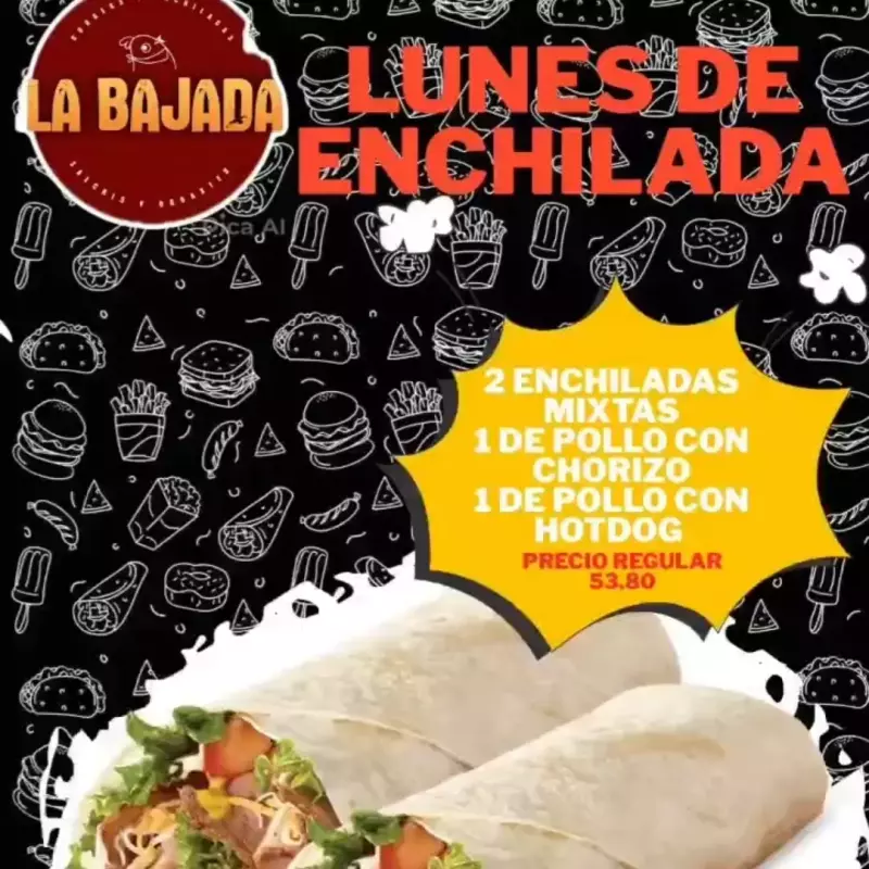 PROMO ENCHILADAS MIXTAS