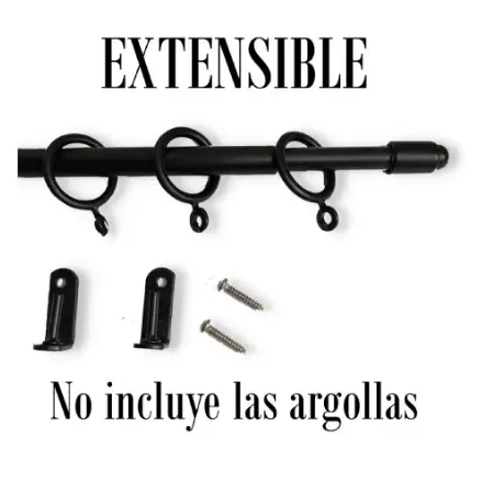 VISILLOS EXTENSIBLES REDONDOS