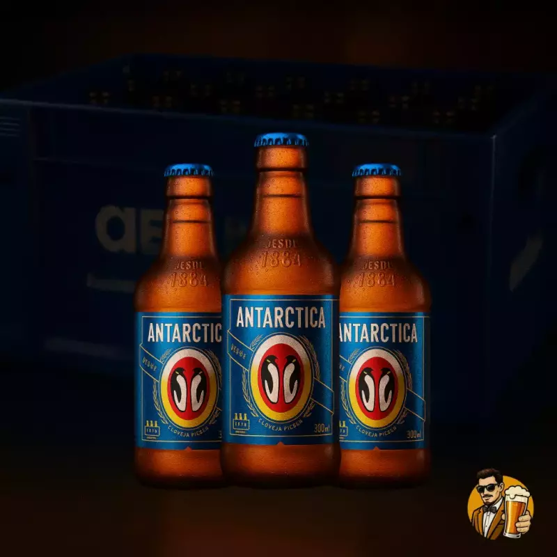 Antártica litrinho (caixa c\ 24 und)