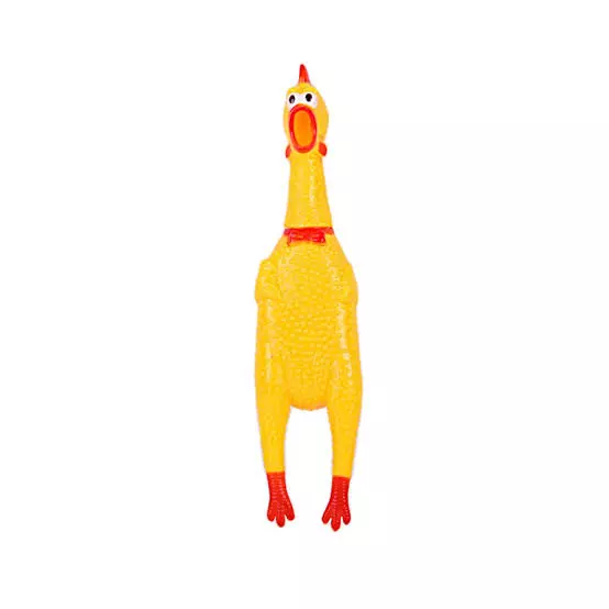 Pollo de Goma XL con Sonido