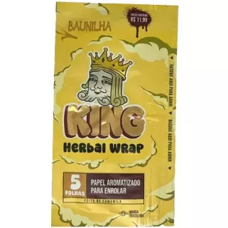 Blunt King Herbal Wrap Baunilha