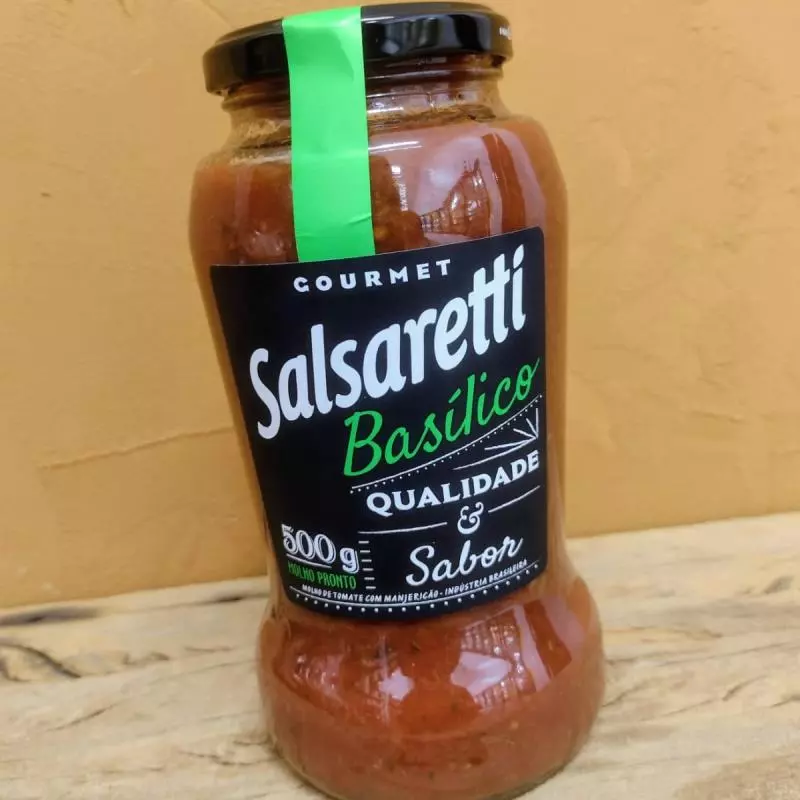 MOLHO SALSARETTI BASILICO 500g