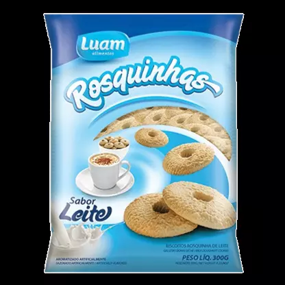 BISC LUAM ROSQUINHA LEITE 300GR