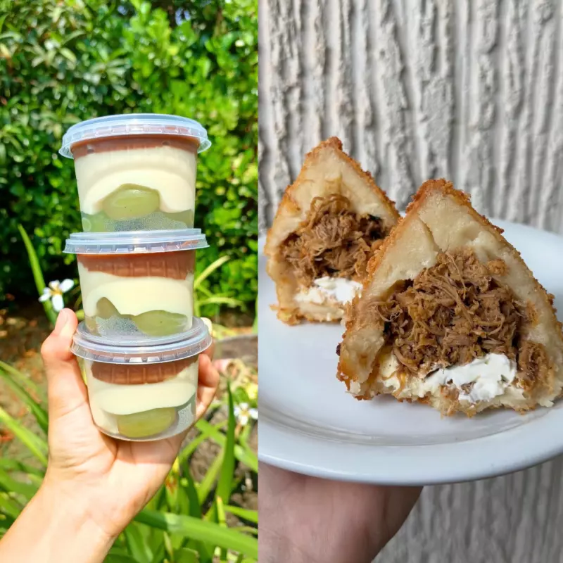 COXINHA FRALDINHA + BOMBOM DE UVA