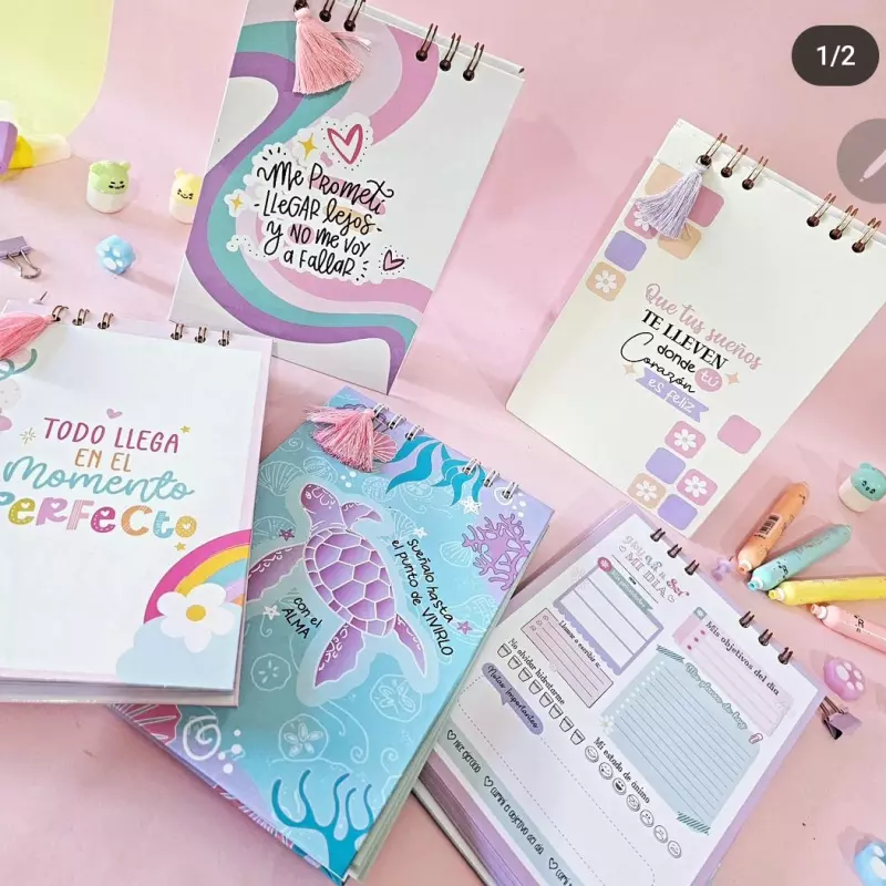 Planeador media carta argollado