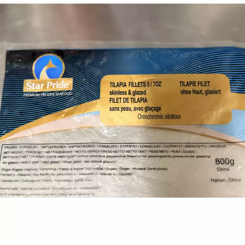 Filé de Tilápia Congelado