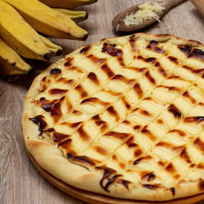 Pizza doce Pequena 4 fatias.