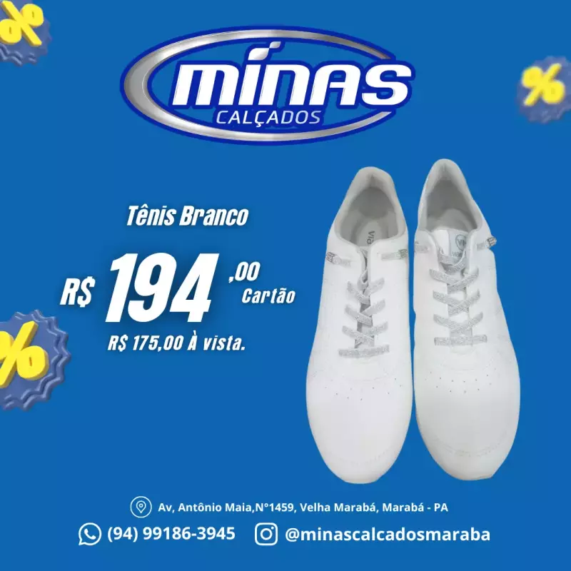 Tênis Branco RF:12012
