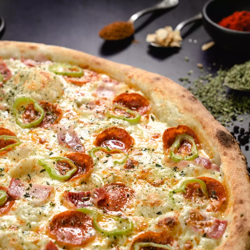 Arma tu pizza familiar