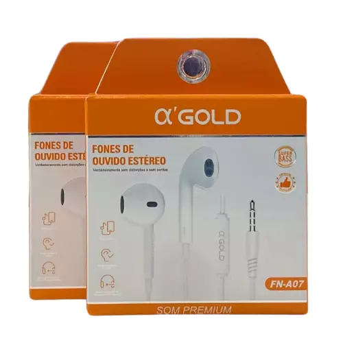 FONE DE OUVIDO GOLD FN-A07