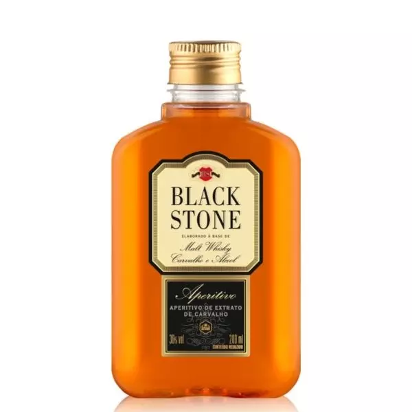 WHISKY BLACK STONE PETACA MINI 200ML