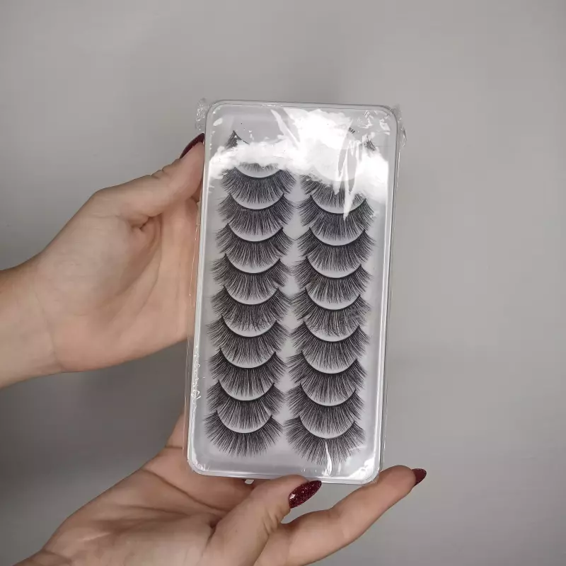 Pestañas postizas de visón 3D