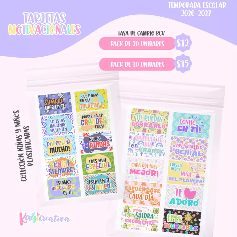Tarjetas Motivacionales