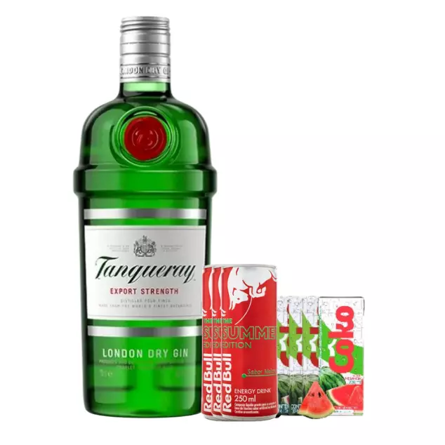 Combo Gin Tanqueray com red bull