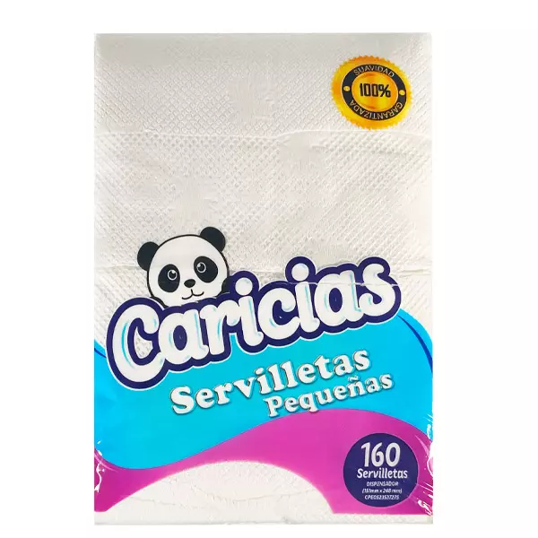 Servilleta Caricias Peq. 160 HOJAS