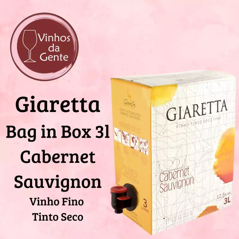 Cabernet Sauvignon 3l Bag in Box Gia
